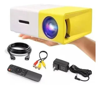 Mini Proyector Portátil YG300 | Pantalla 100 Pies · HDMI · 30.000H de Lámpara