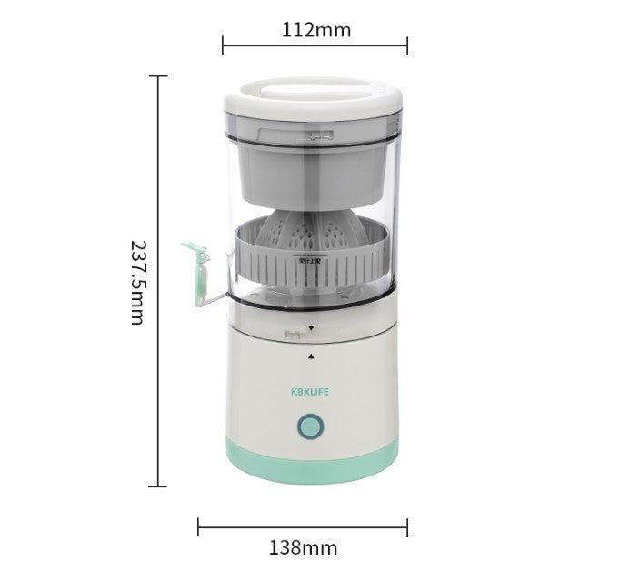 Exprimidor Inalámbrico Portátil | 150W · Carga USB · Fácil de Limpiar