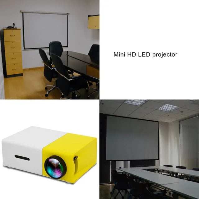 Mini Proyector Portátil YG300 | Pantalla 100 Pies · HDMI · 30.000H de Lámpara