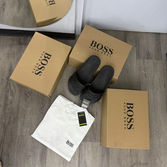 Combo Camisa + Sandalias Hugo Boss